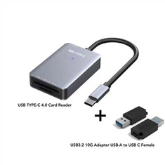Penyesuai USB ke Kad Memori SD4.0 UHS-II