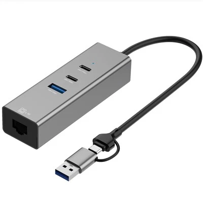 2.5G USB-C Dan USB Ke HUB Penyesuai Ethernet