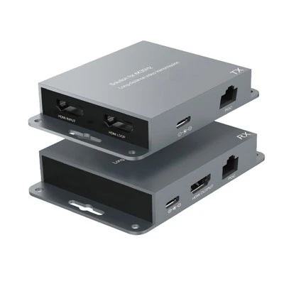 Kit Pemanjangan HDMI Atas Cat5/6 Dengan POC
